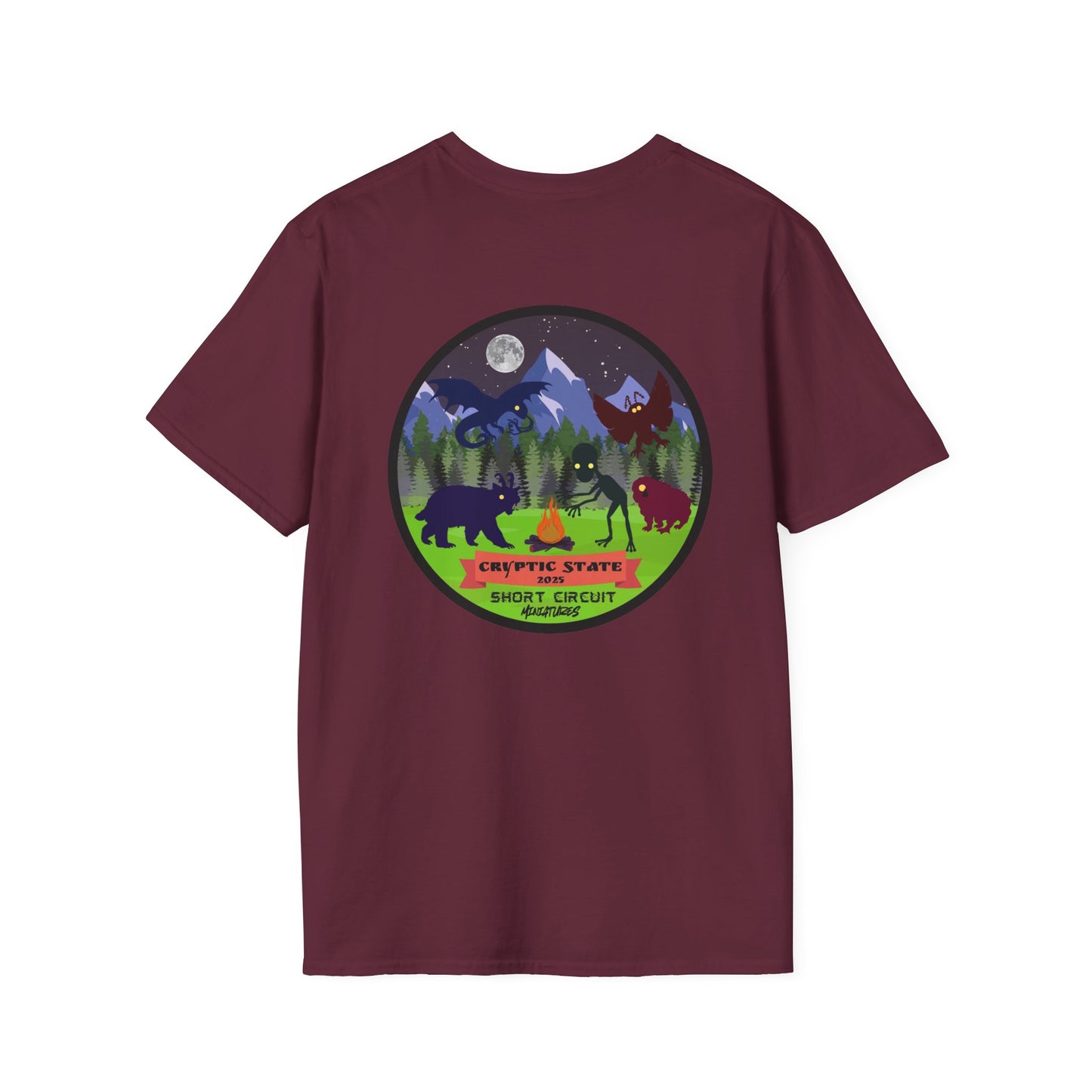 Camp Cryptid Unisex Softstyle T-Shirt