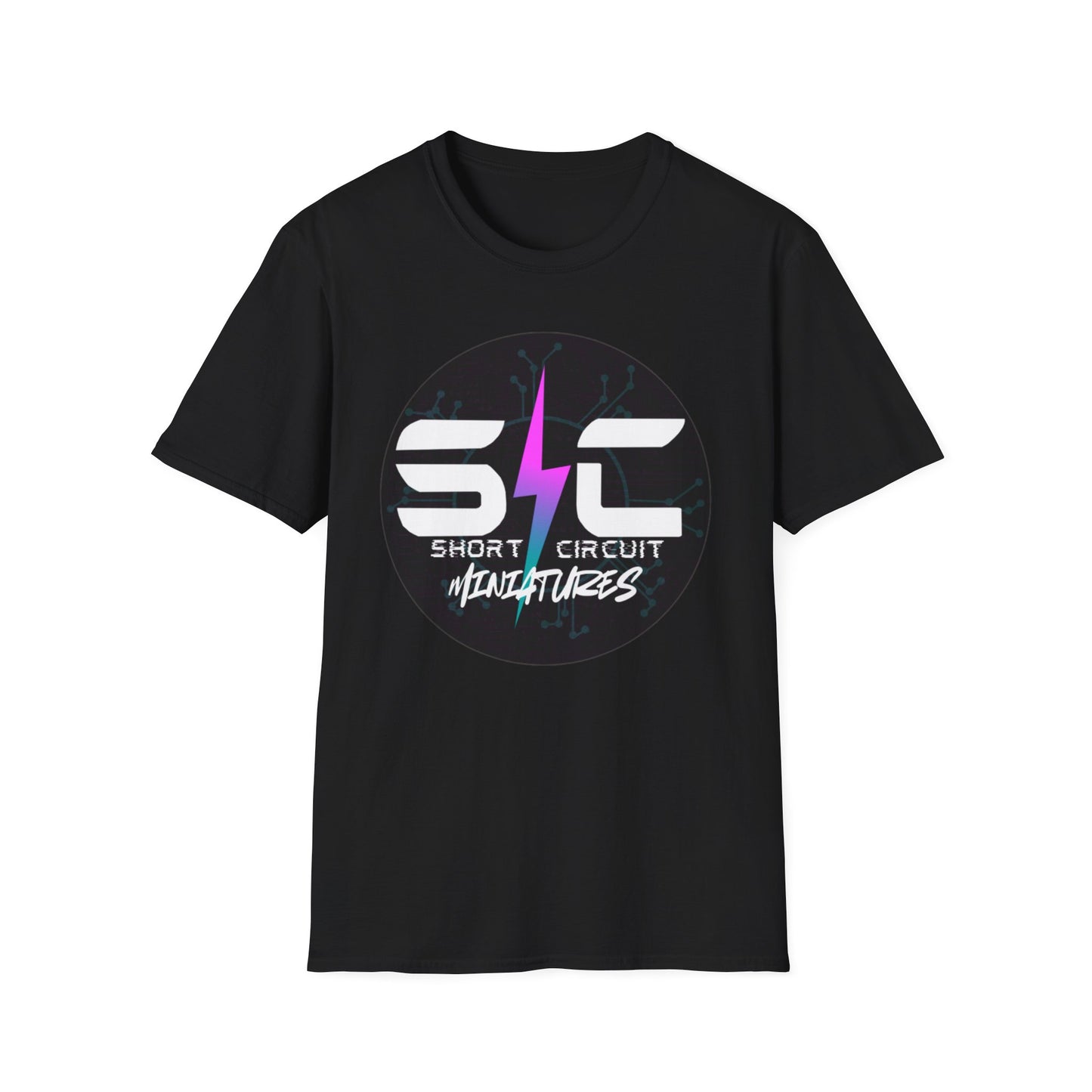 Short Circuit Logo Unisex Softstyle T-Shirt