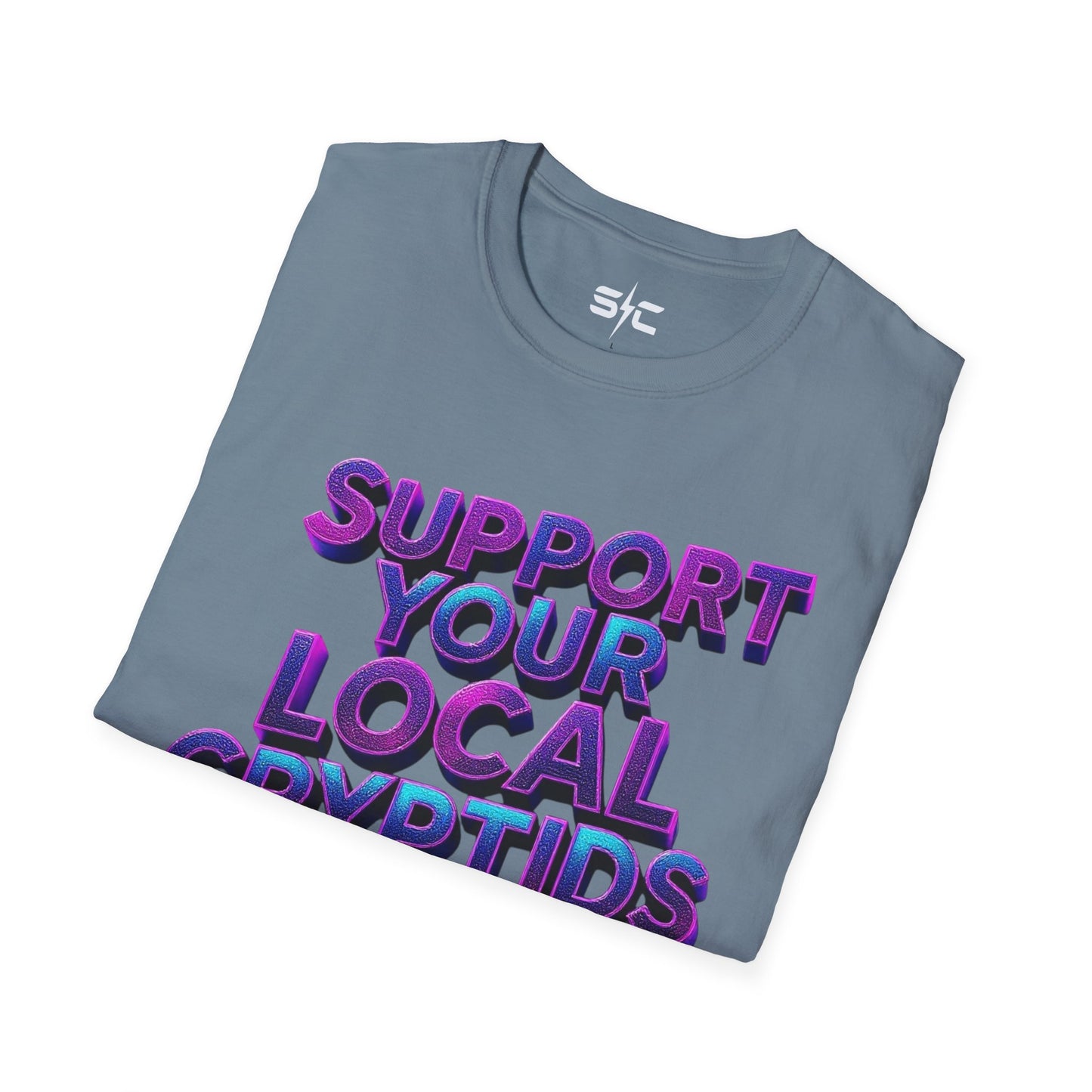 Support Your Local Cryptids Unisex Softstyle T-Shirt