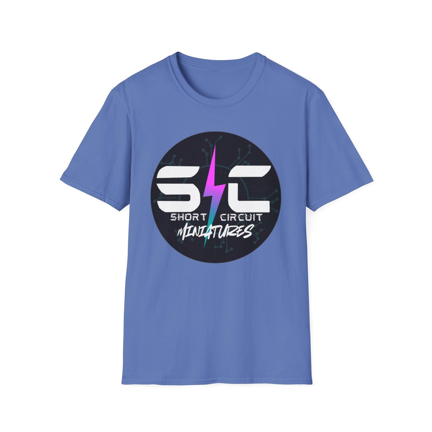 Short Circuit Logo Unisex Softstyle T-Shirt
