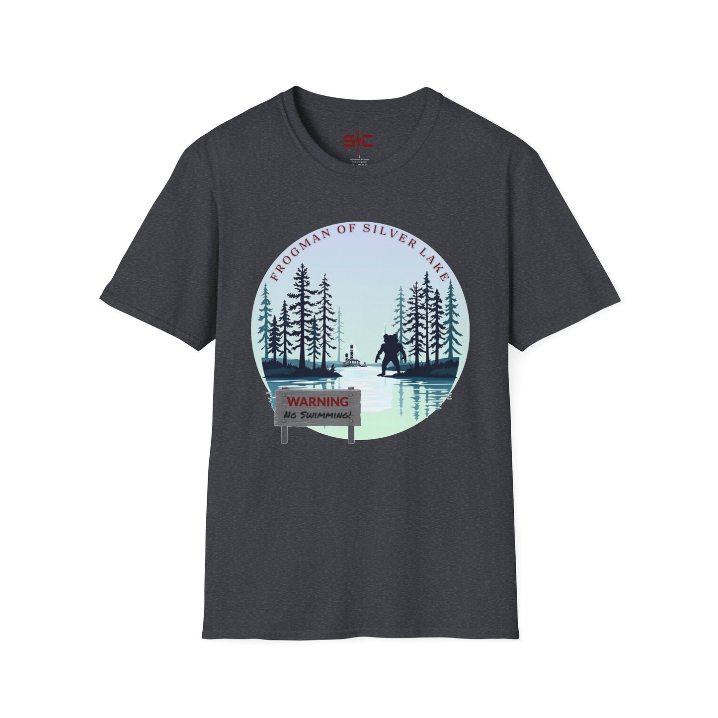 Frogman of Silver Lake Unisex Softstyle T-Shirt