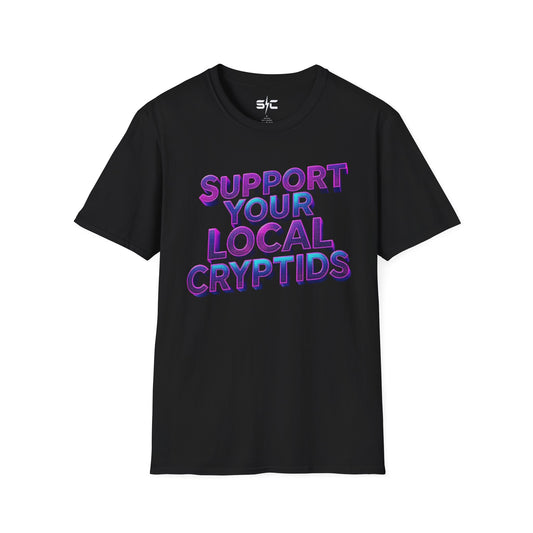 Support Your Local Cryptids Unisex Softstyle T-Shirt