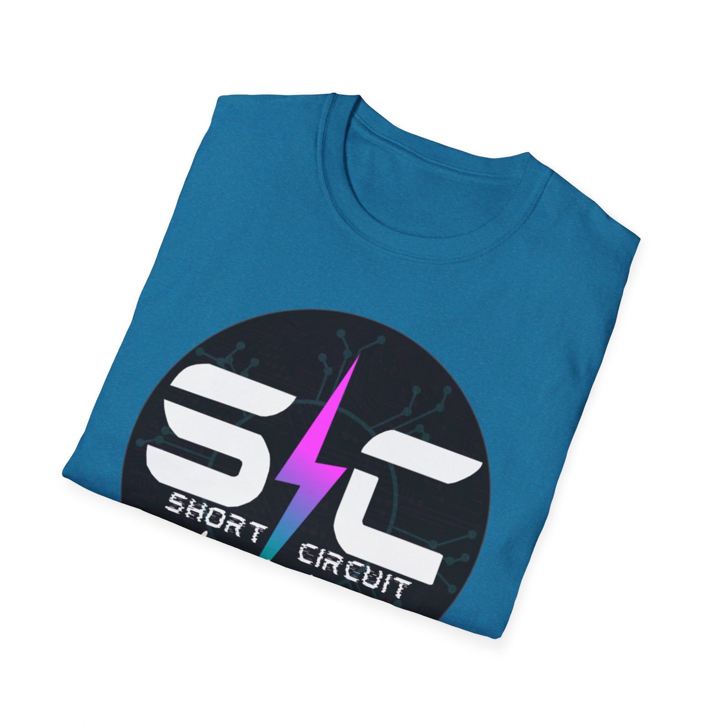 Short Circuit Logo Unisex Softstyle T-Shirt