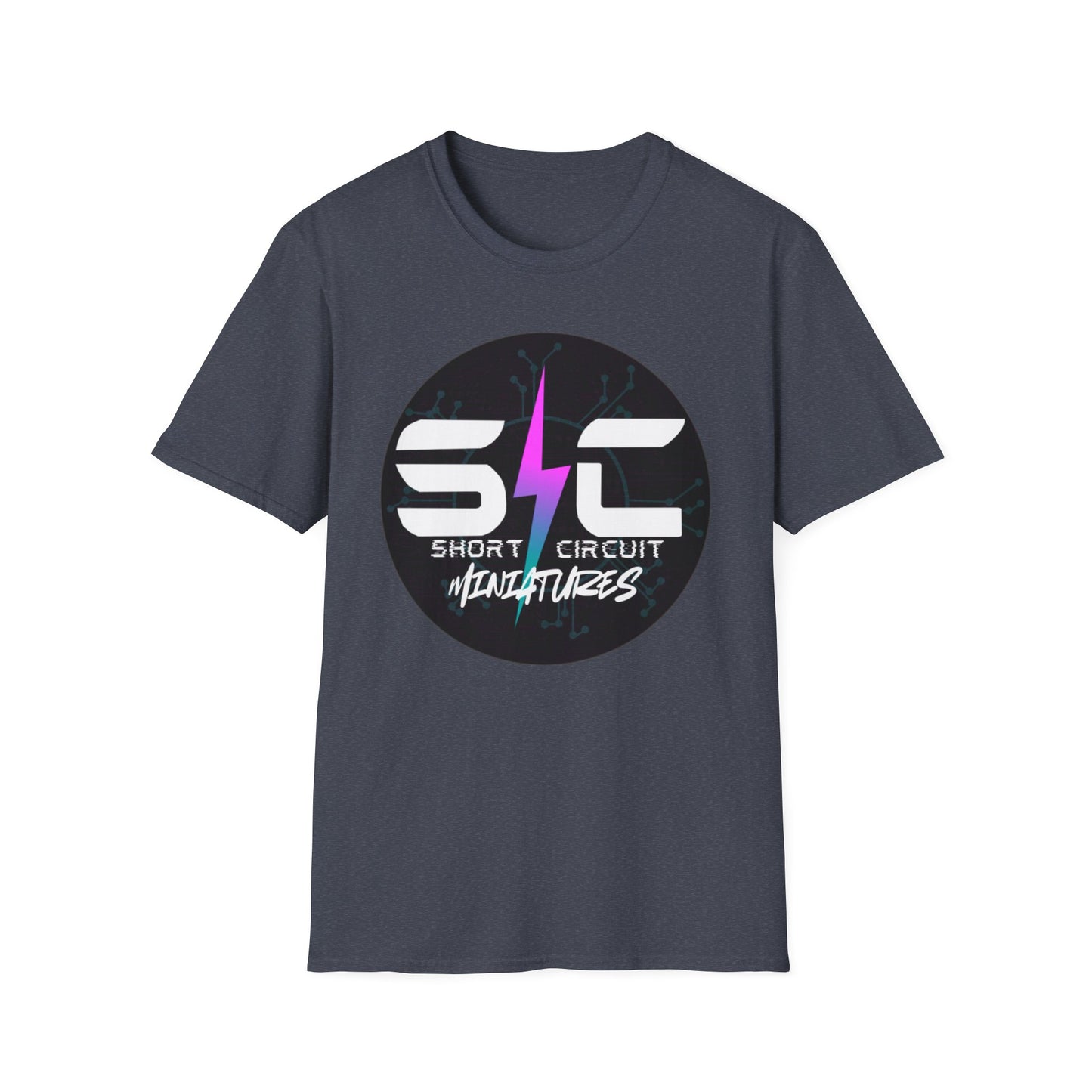 Short Circuit Logo Unisex Softstyle T-Shirt
