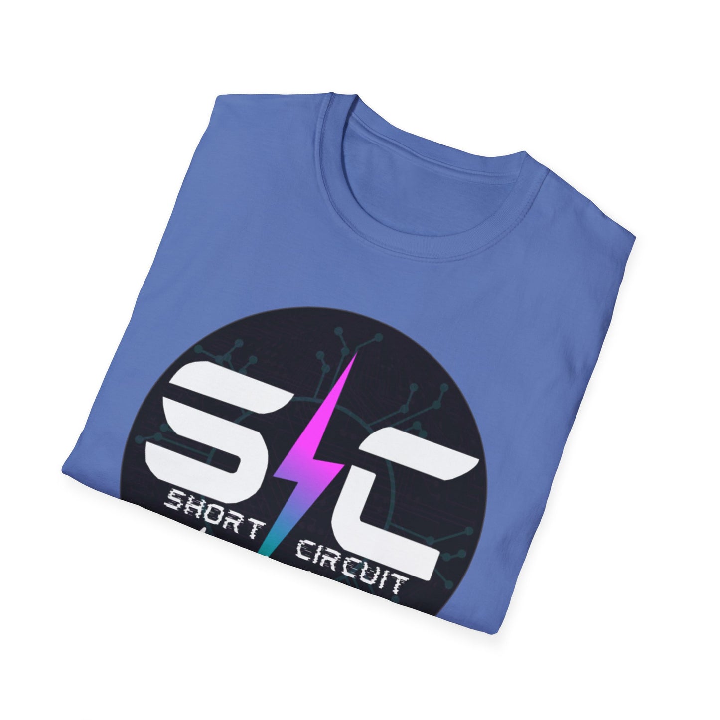 Short Circuit Logo Unisex Softstyle T-Shirt