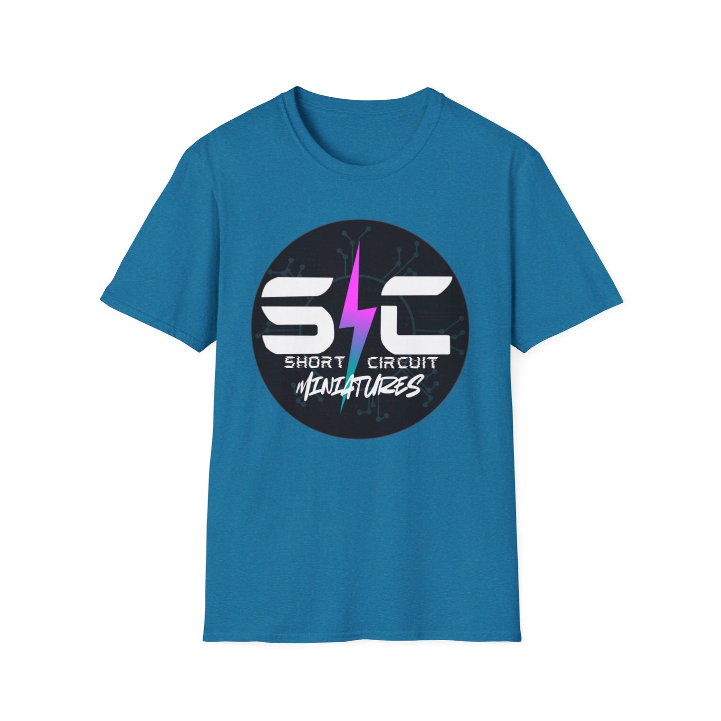 Short Circuit Logo Unisex Softstyle T-Shirt