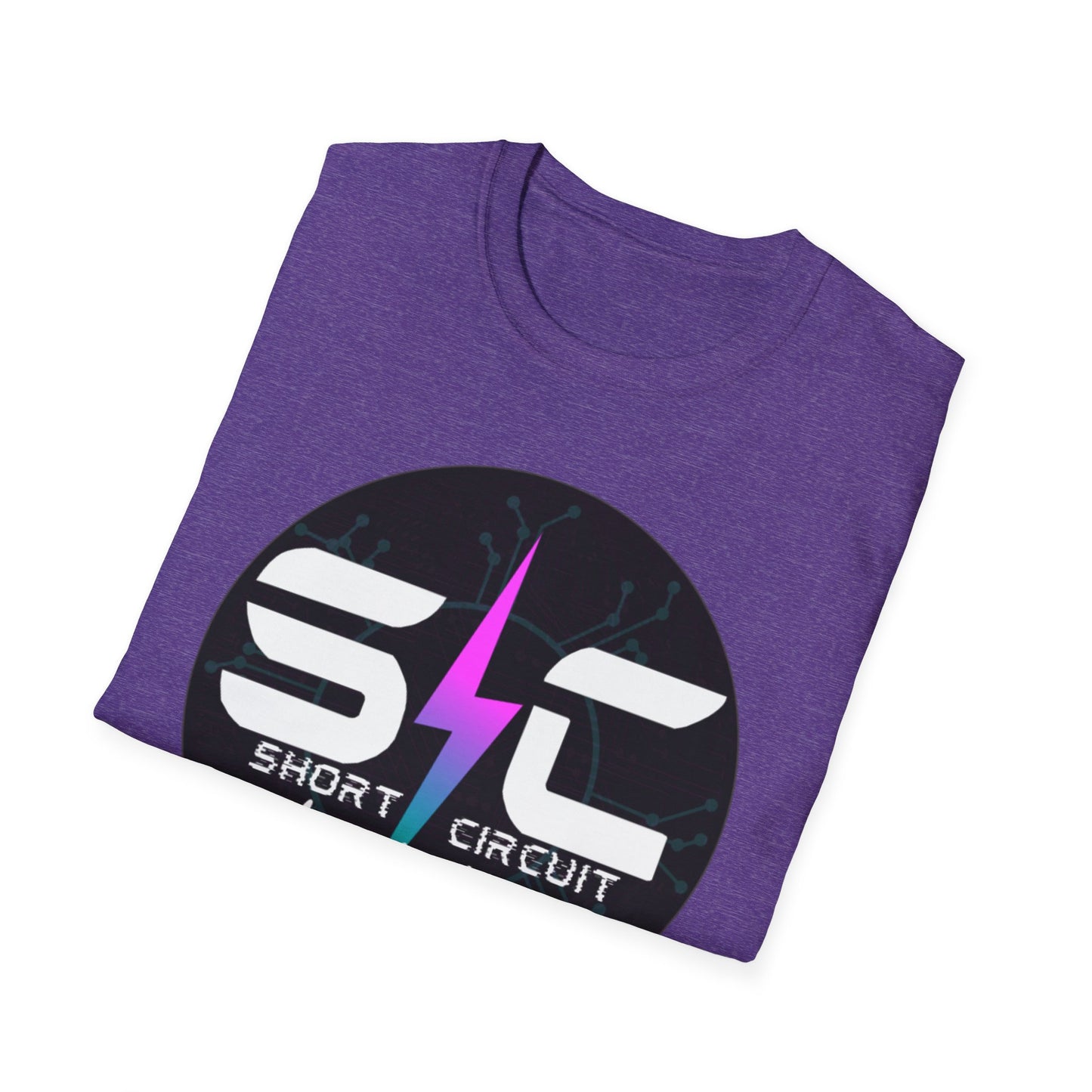 Short Circuit Logo Unisex Softstyle T-Shirt