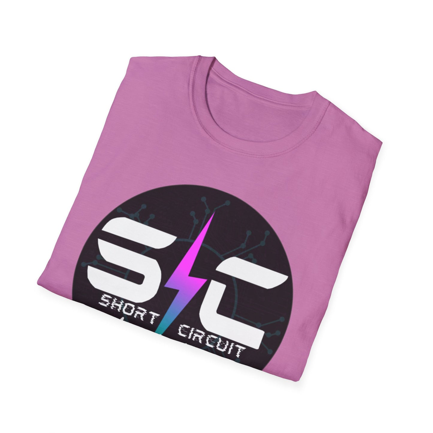 Short Circuit Logo Unisex Softstyle T-Shirt