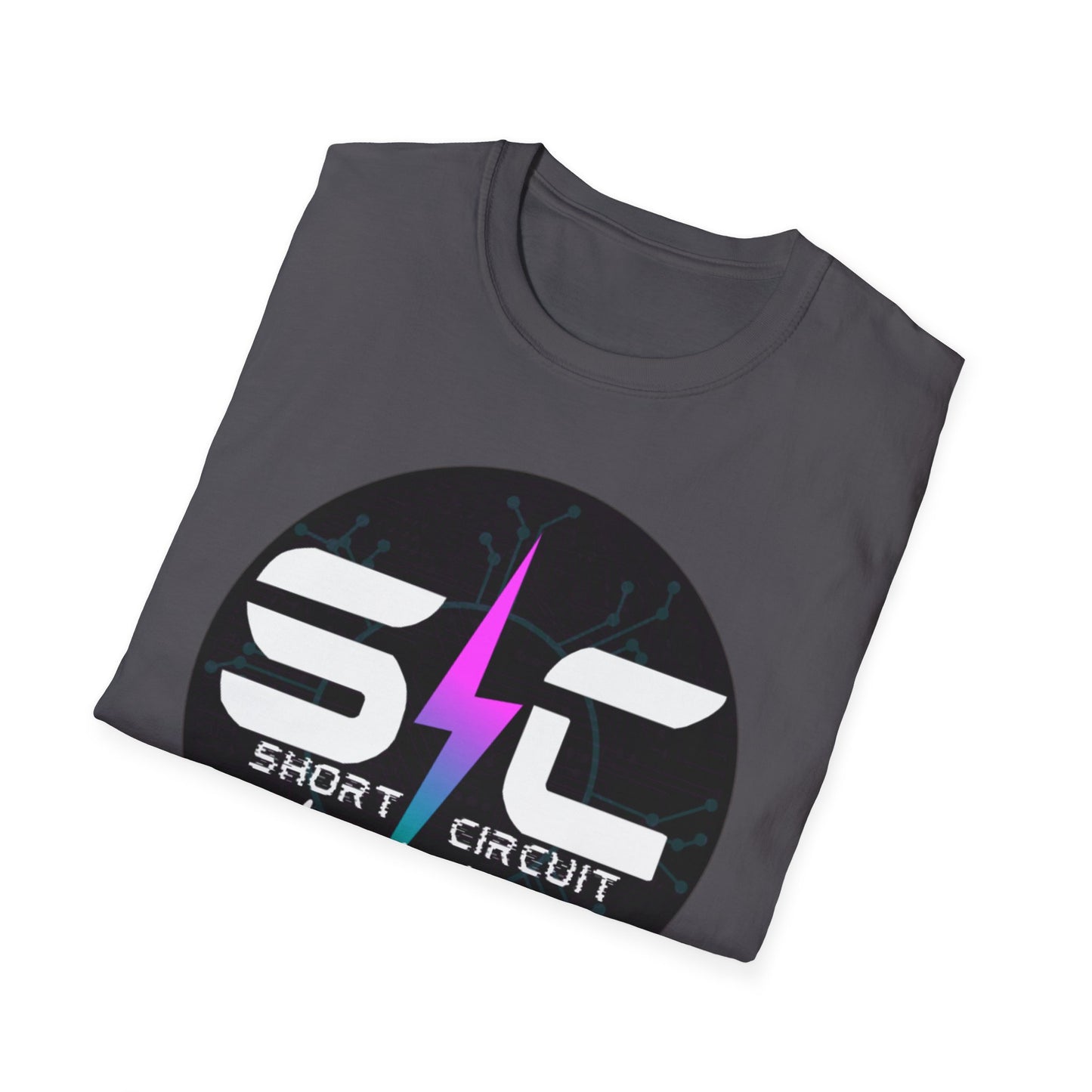 Short Circuit Logo Unisex Softstyle T-Shirt