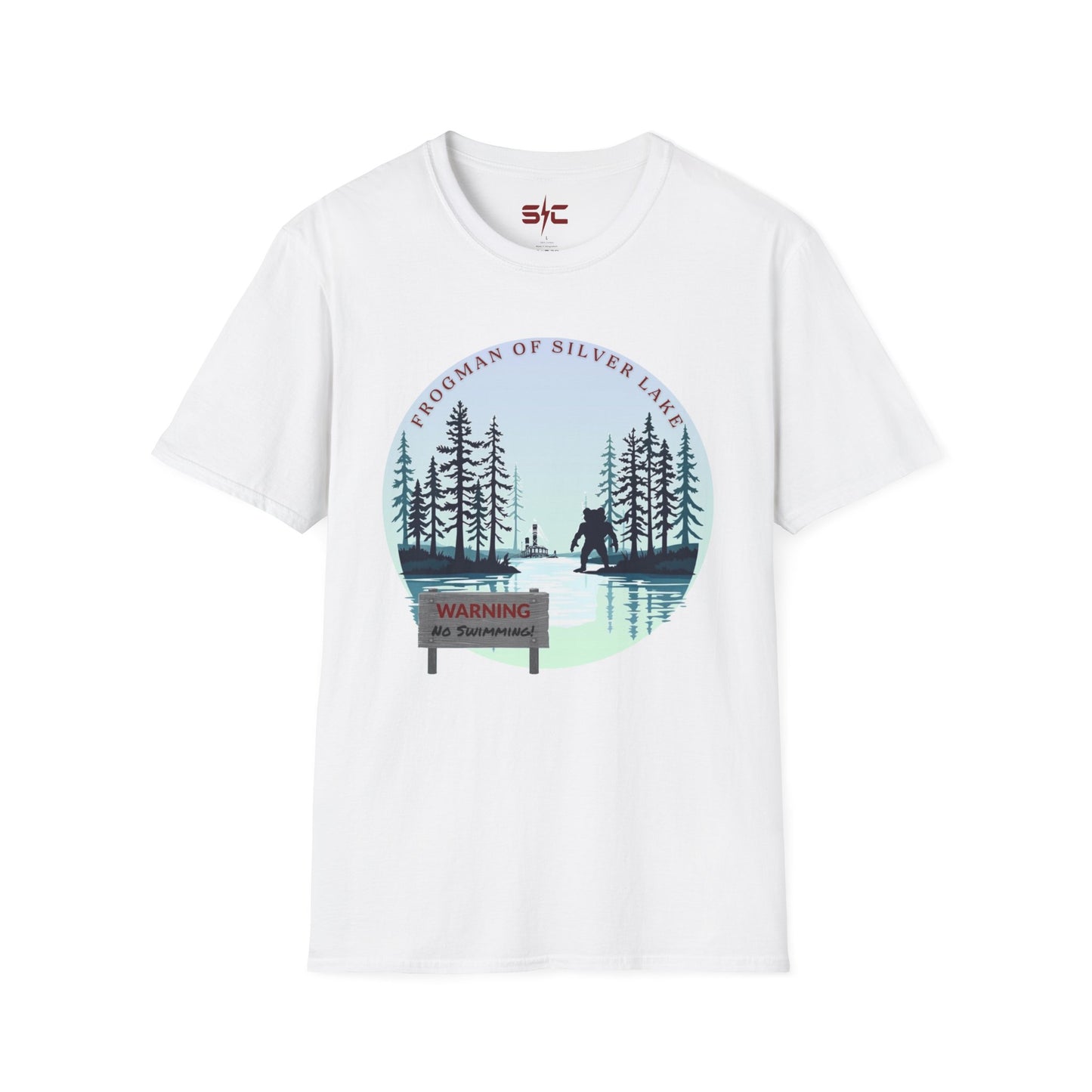 Frogman of Silver Lake Unisex Softstyle T-Shirt