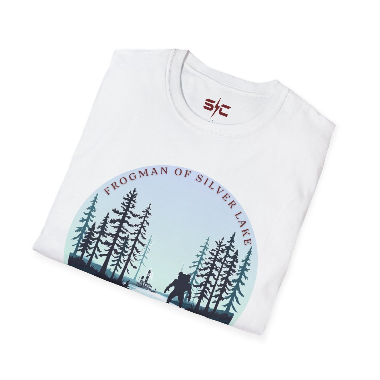 Frogman of Silver Lake Unisex Softstyle T-Shirt