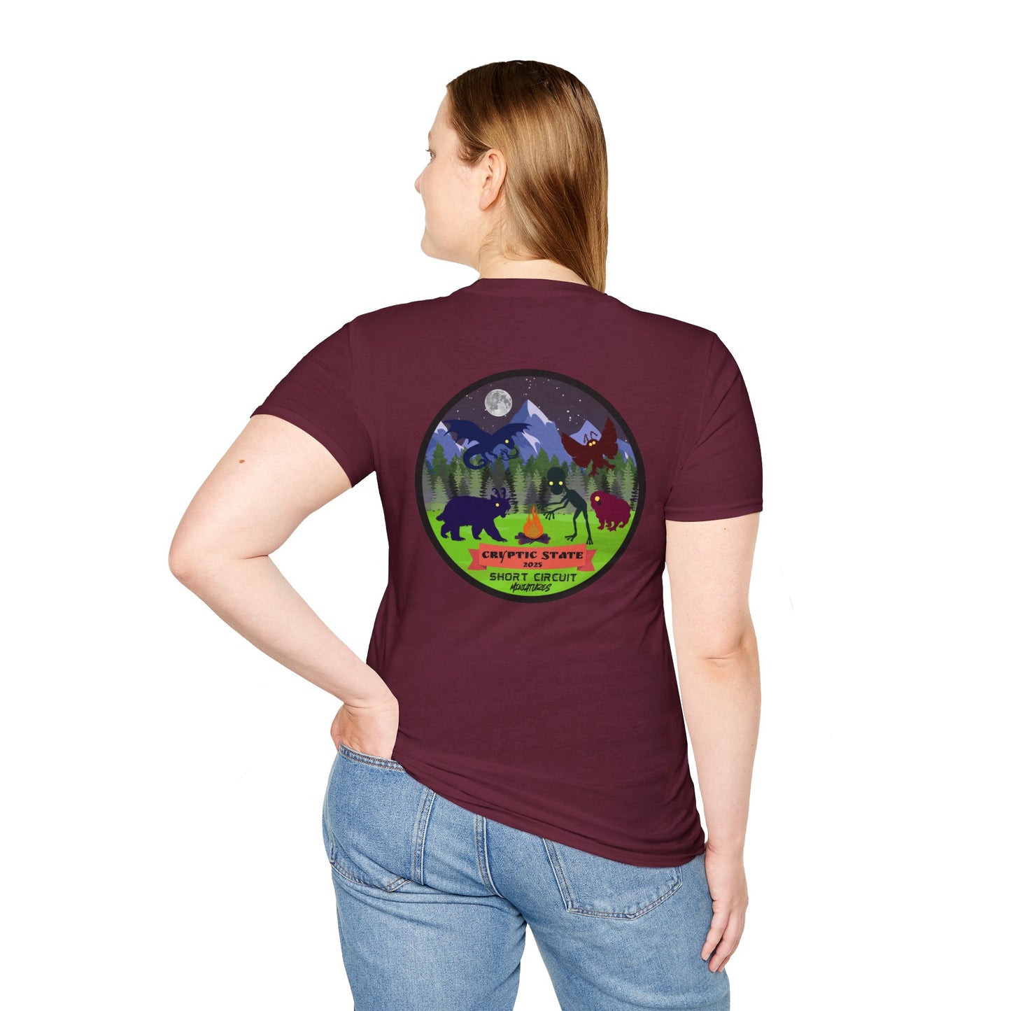 Camp Cryptid Unisex Softstyle T-Shirt