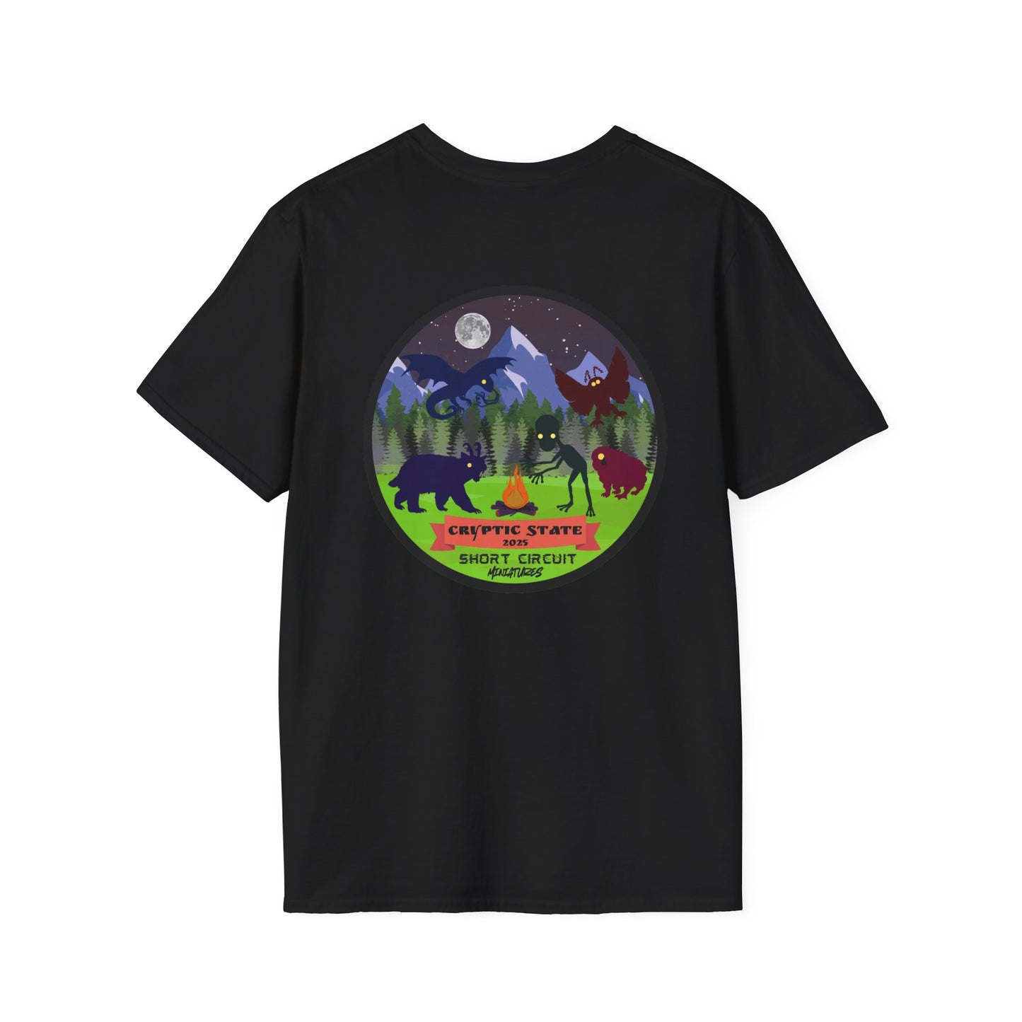 Camp Cryptid Unisex Softstyle T-Shirt