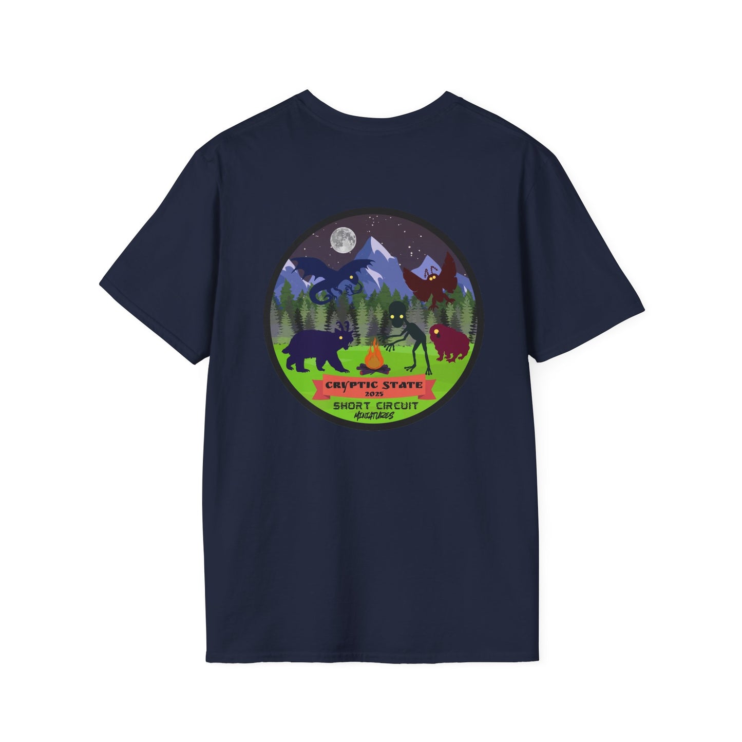Camp Cryptid Unisex Softstyle T-Shirt