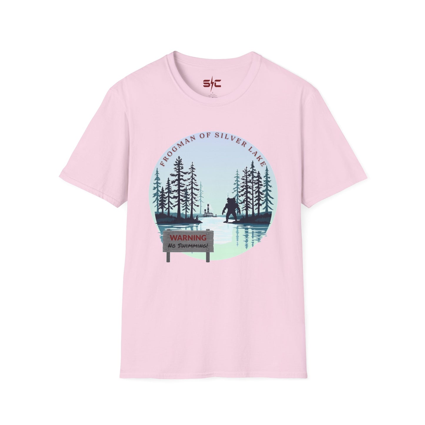 Frogman of Silver Lake Unisex Softstyle T-Shirt