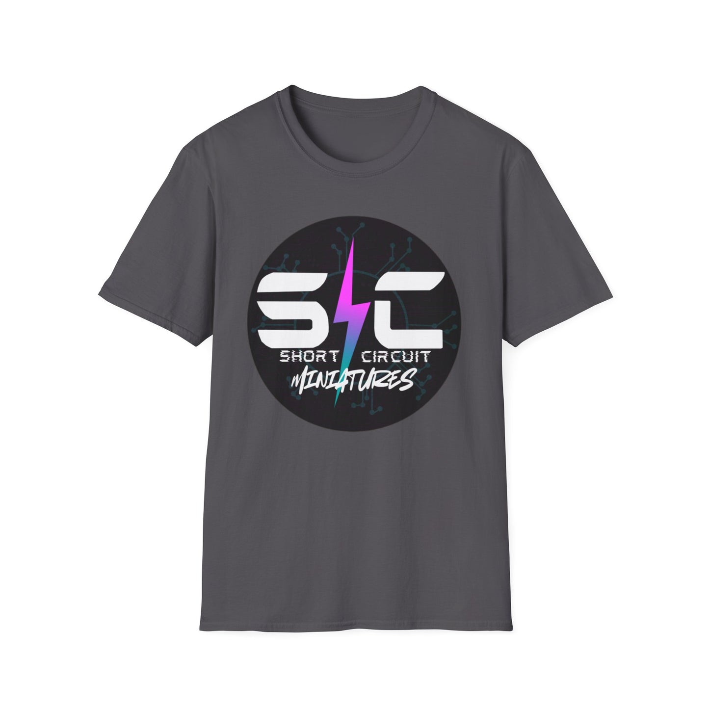Short Circuit Logo Unisex Softstyle T-Shirt