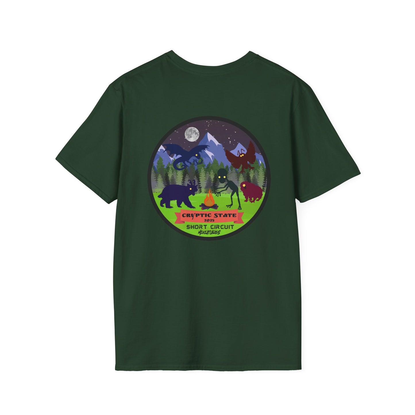 Camp Cryptid Unisex Softstyle T-Shirt