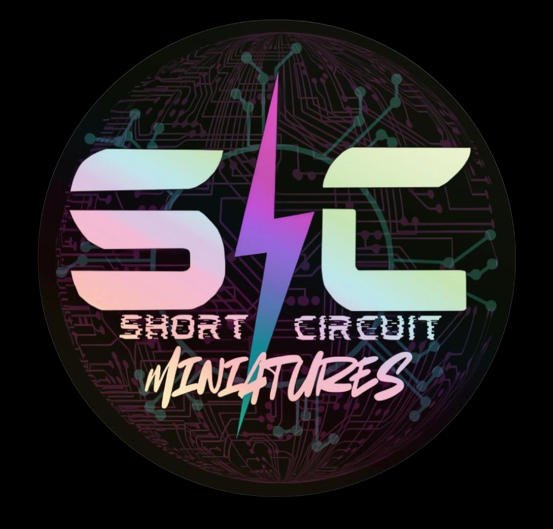 Short Circuit Holographic Sticker