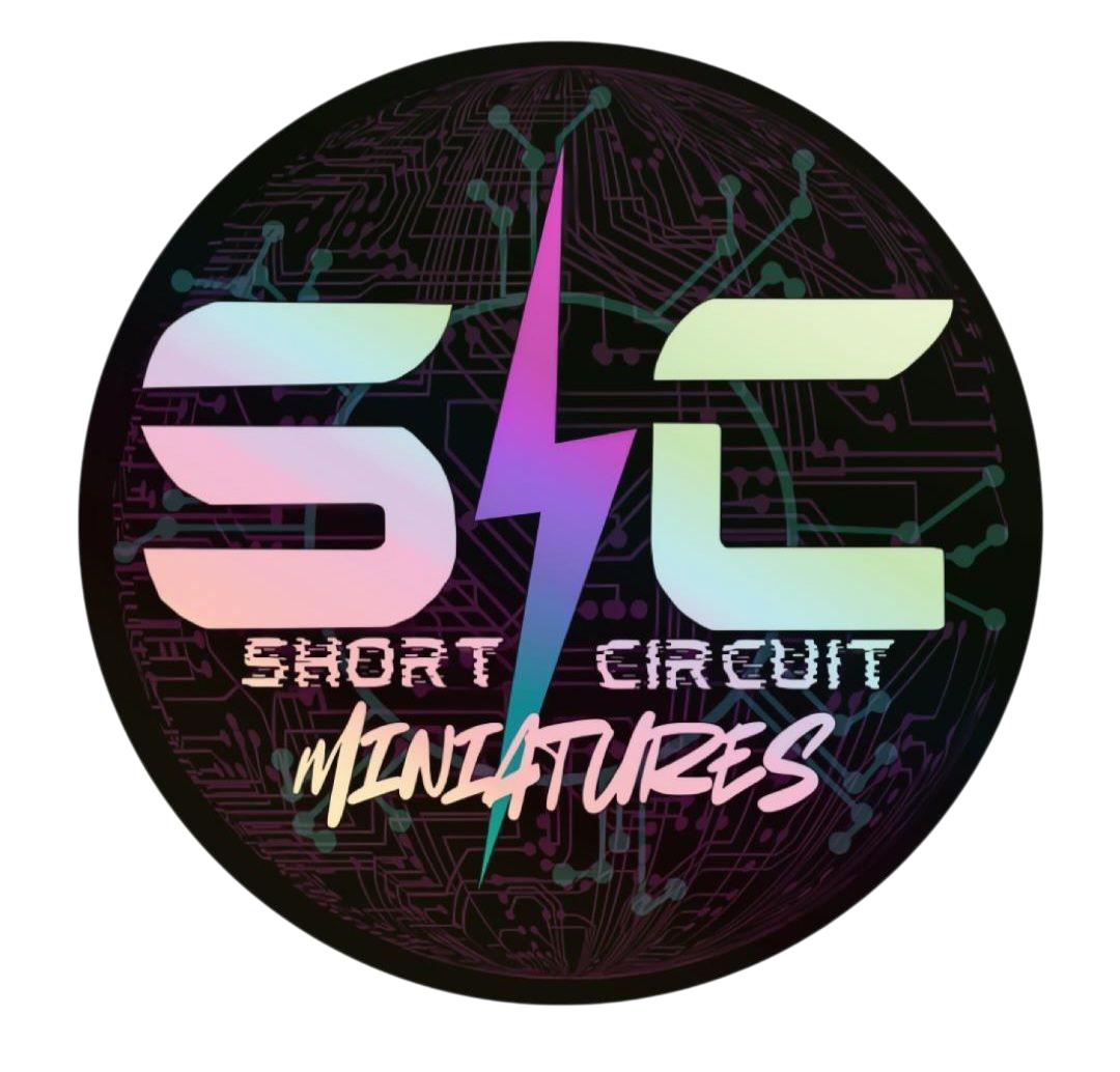 Short Circuit Holographic Sticker