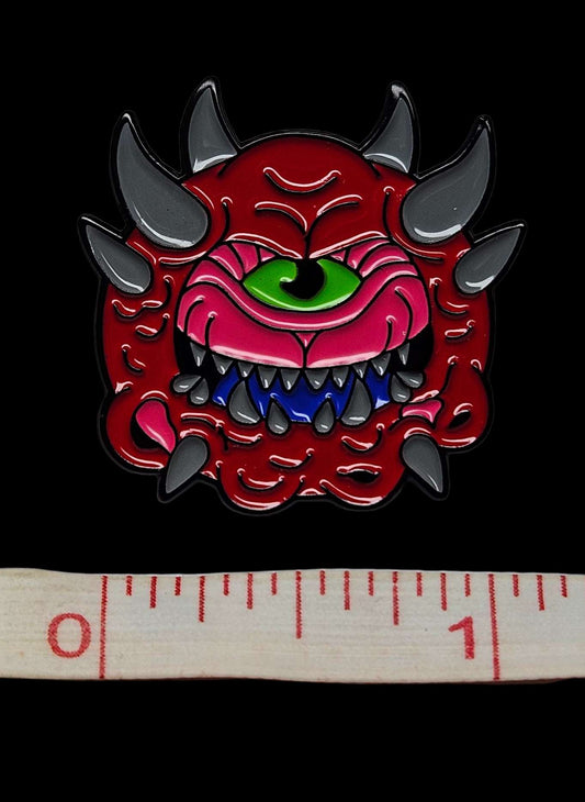 Doom Demon Pin