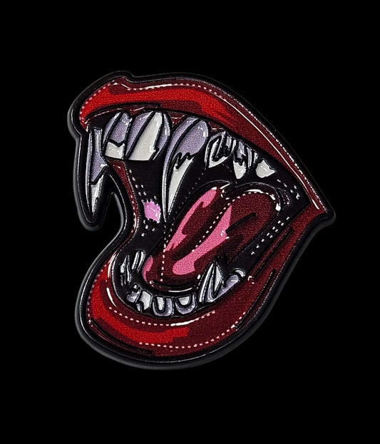 Vampire Lips Pin