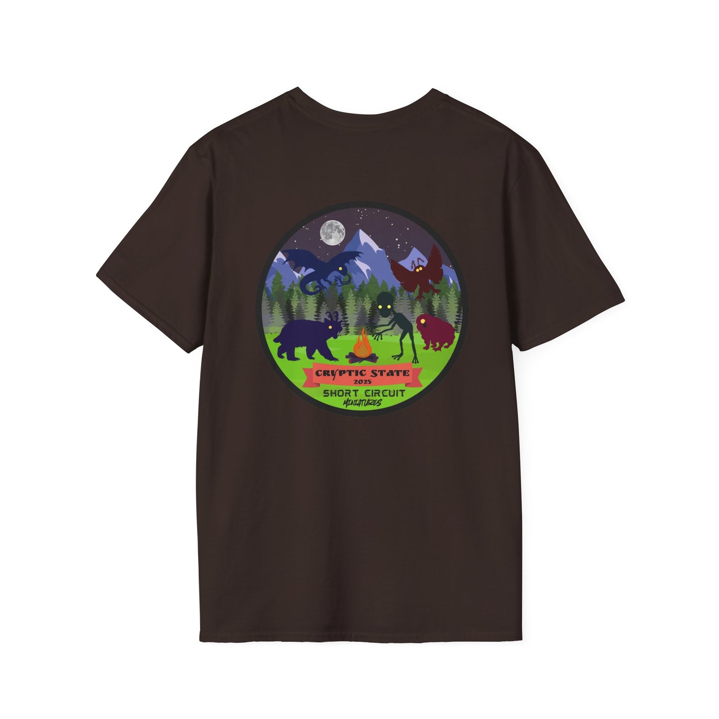 Camp Cryptid Unisex Softstyle T-Shirt