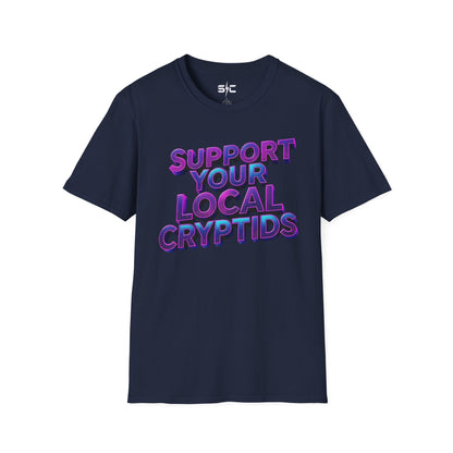 Support Your Local Cryptids Unisex Softstyle T-Shirt