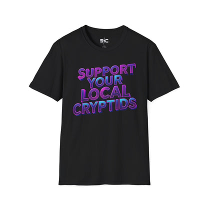 Support Your Local Cryptids Unisex Softstyle T-Shirt