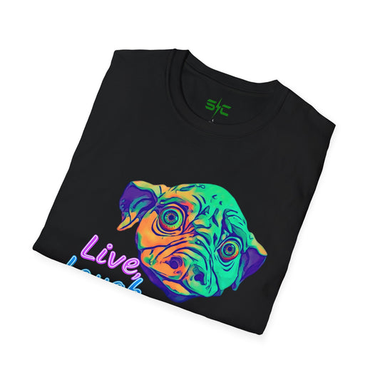 Synthwave Squonk Unisex Softstyle T-Shirt