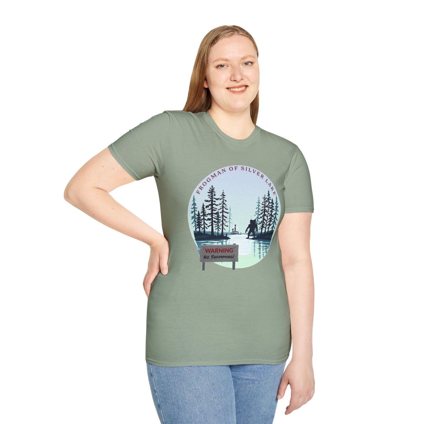 Frogman of Silver Lake Unisex Softstyle T-Shirt