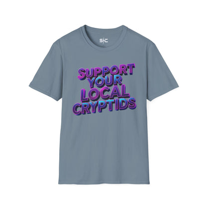 Support Your Local Cryptids Unisex Softstyle T-Shirt
