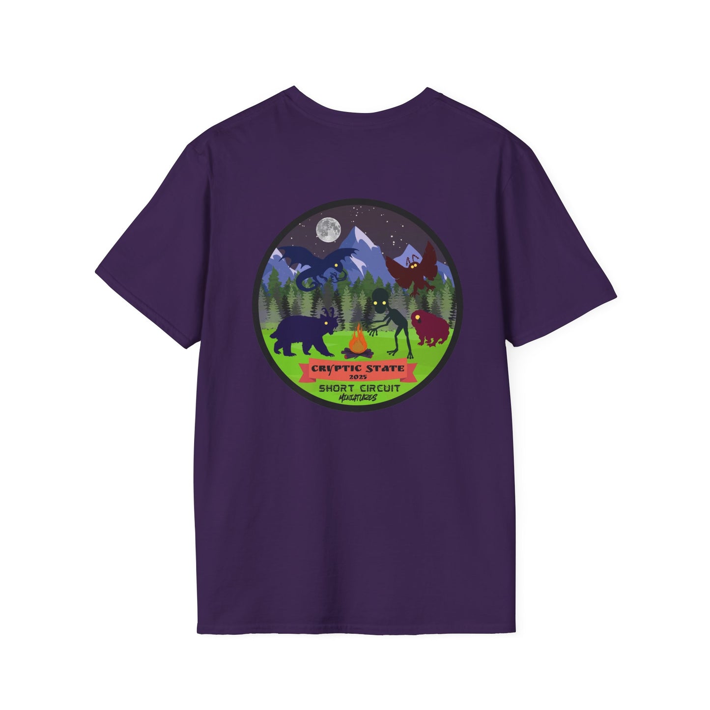 Camp Cryptid Unisex Softstyle T-Shirt