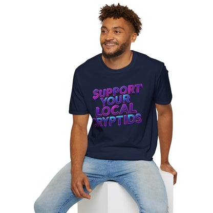 Support Your Local Cryptids Unisex Softstyle T-Shirt