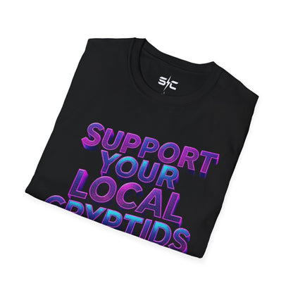 Support Your Local Cryptids Unisex Softstyle T-Shirt