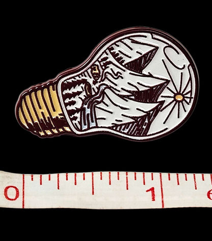Nature Light Bulb Pin