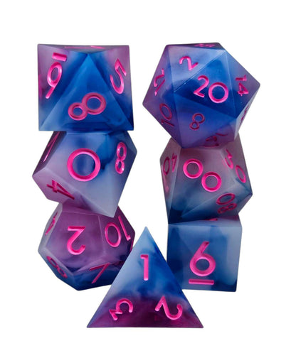 Cotton Candy Dreams Sharp Edge Dice