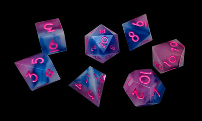 Cotton Candy Dreams Sharp Edge Dice