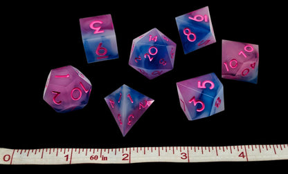 Cotton Candy Dreams Sharp Edge Dice