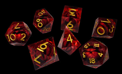 Red Dragon Eye Liquid Core Dice