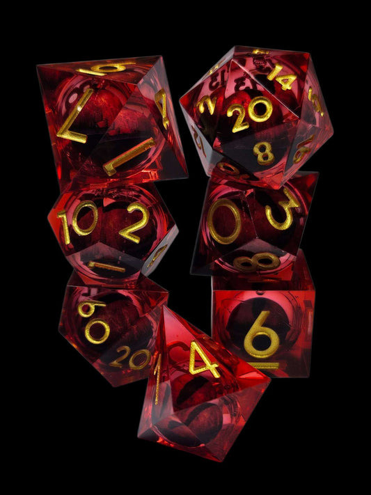 Red Dragon Eye Liquid Core Dice