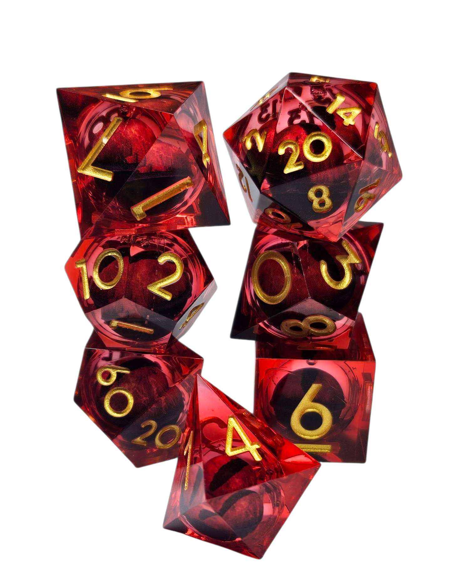 Red Dragon Eye Liquid Core Dice